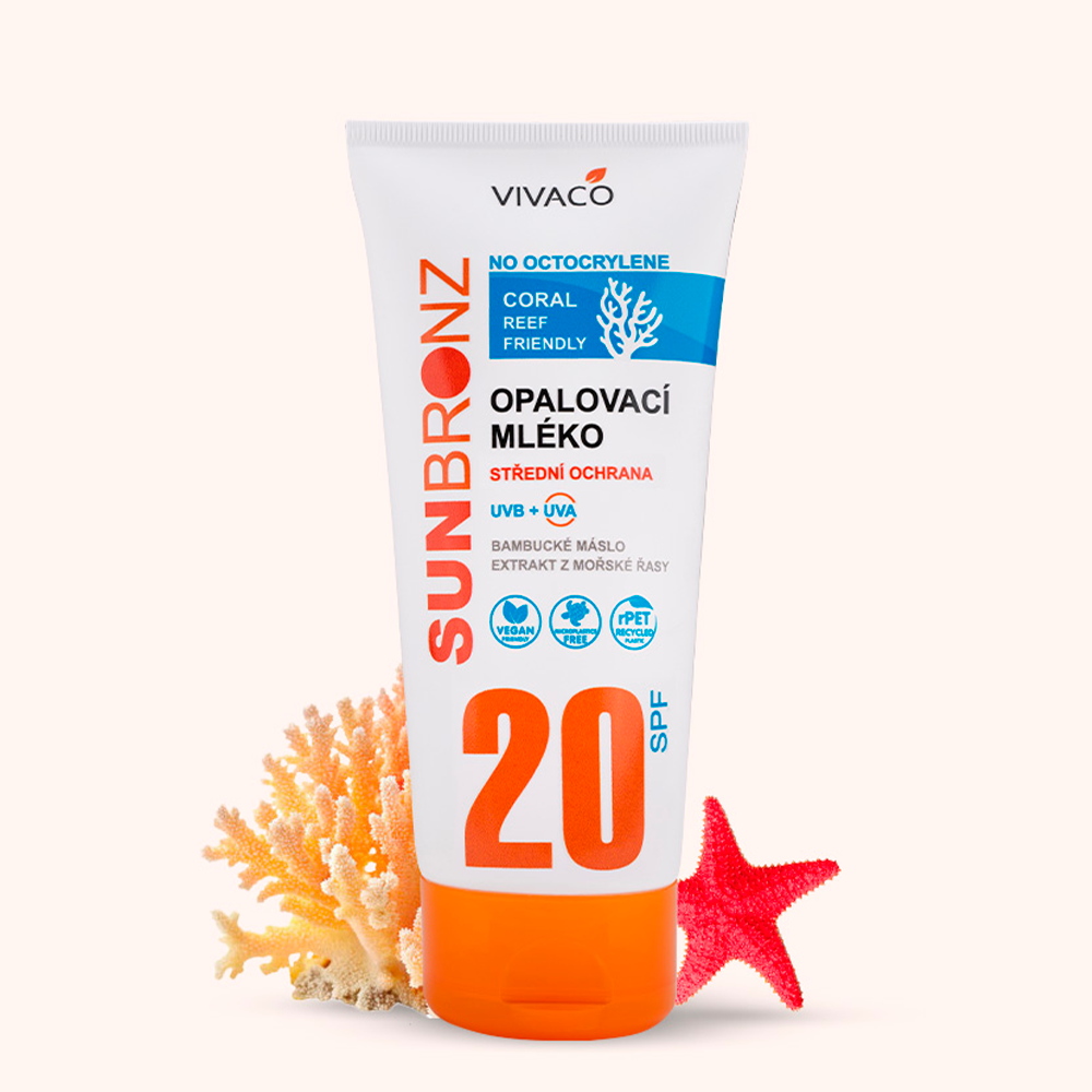 Opalovací mléko SPF 20